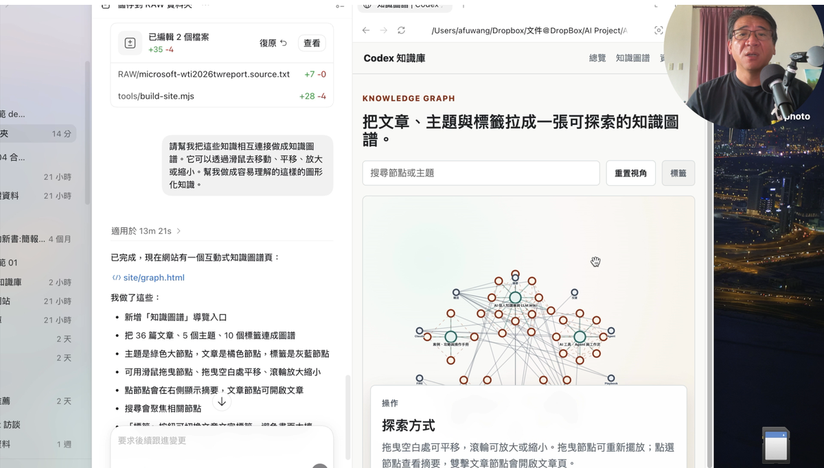 AI 應用課第四集：AI 整理出的互動式知識圖譜