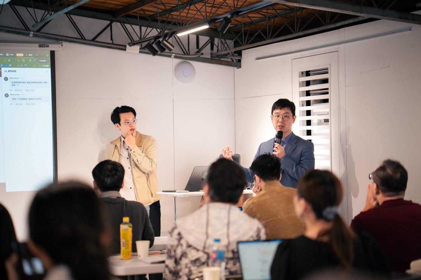 講師與助教現場教學