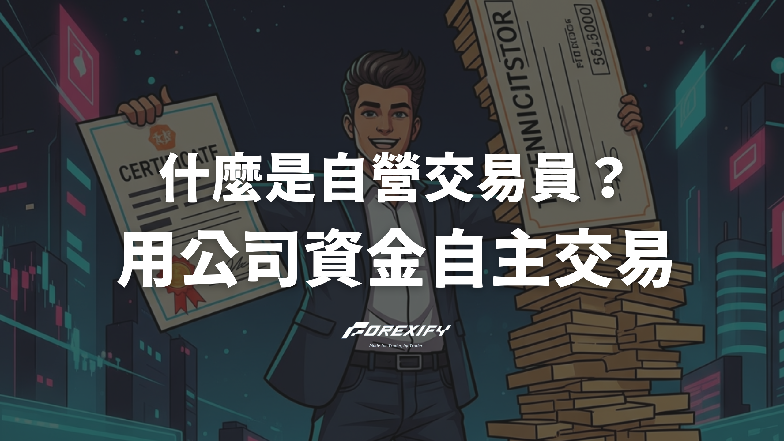 什麼是自營交易員？用公司資金交易的完整教學- Forexify 外匯交易指南