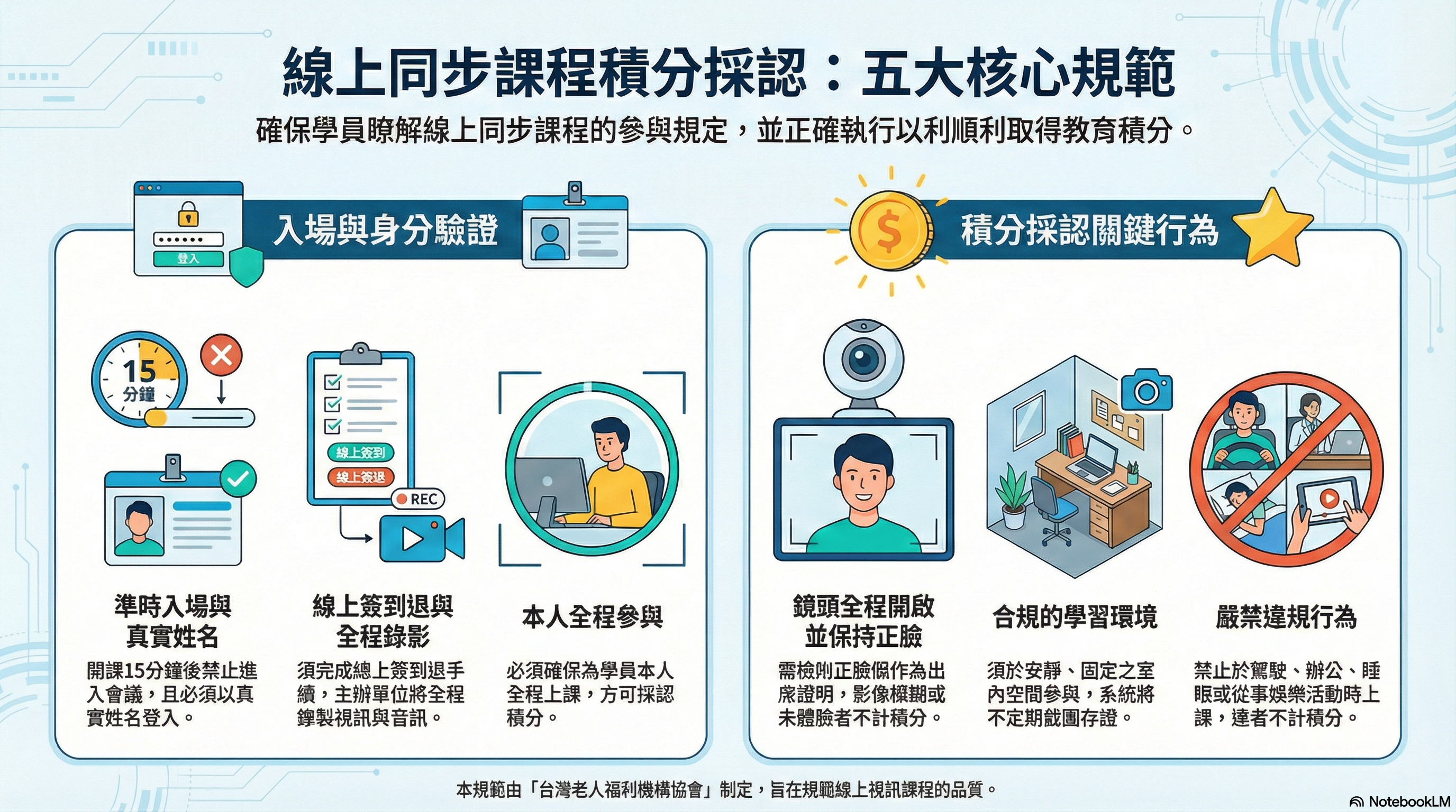 CERTIFY學得力 長照積分線上同步課程規範 - CERTIFY 學得力 | 照護者的數位學習平台