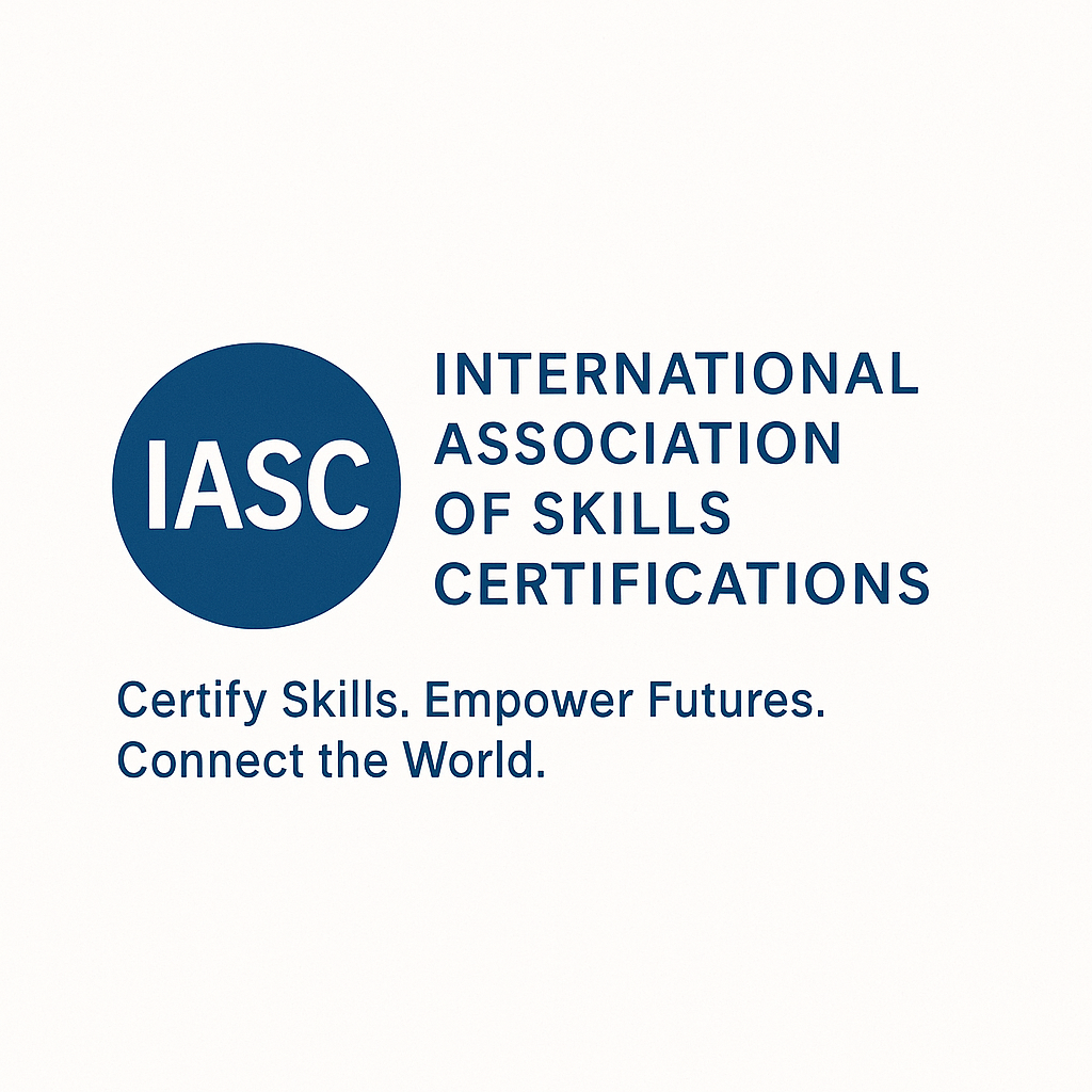 IASCTW, International Association of Skills Certifications in Taiwan.